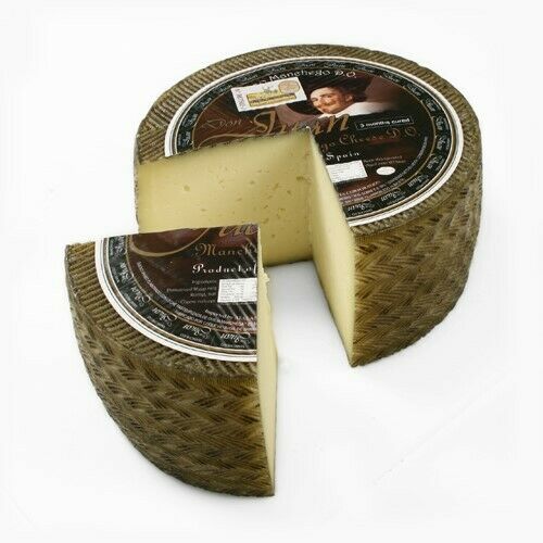 Manchego Whole Wheel Approximately 7 pounds - 3 Month Aged DOP.
