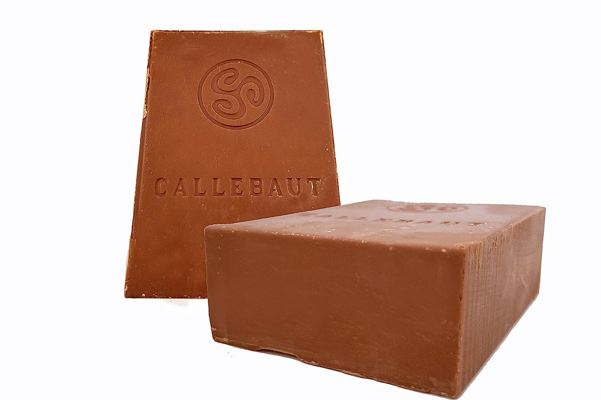Callebaut Belgian Chocolate Blocks - Approximately 1 pound per Block - 2 Blocks Free Shipping