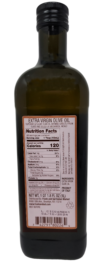 Frank and Sal Extra Virgin Olive Oil