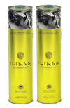 Olive Oil - ILIADA PDO Kalamata Extra Virgin Olive Oil Greece -First Cold Pressing- Low Acidity 25 Fl Oz. 2 Tins