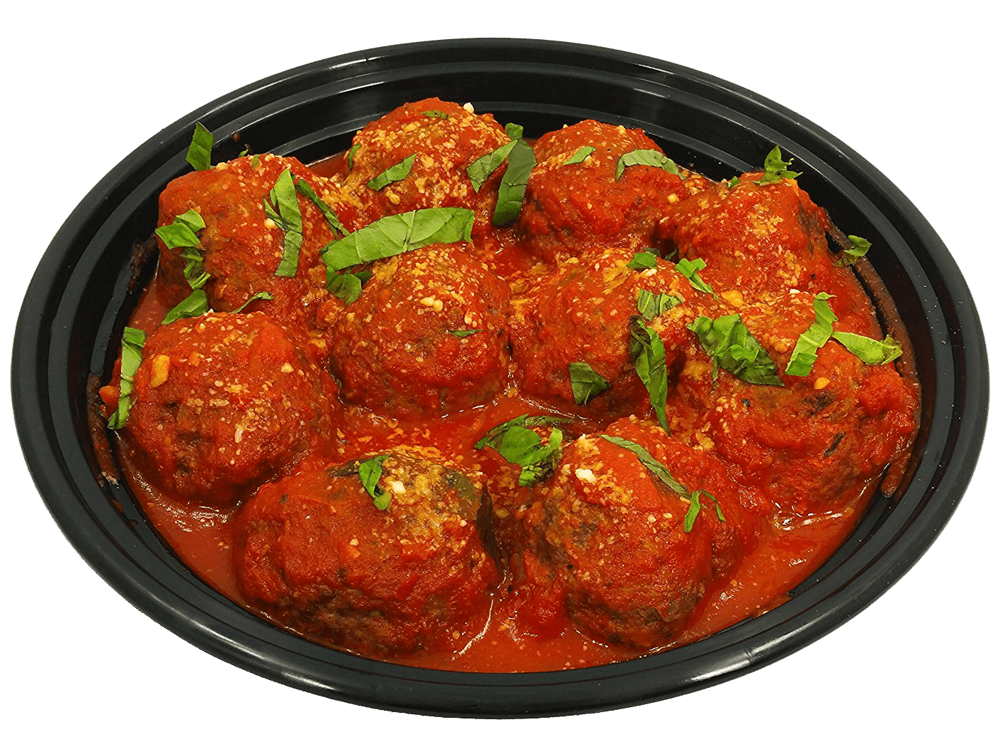 Prepared Food - All Natural Meatballs  Made Fresh Daily 12 Meatballs (In Sauce) Fully Cooked - Heat And Serve - Includes Shipping