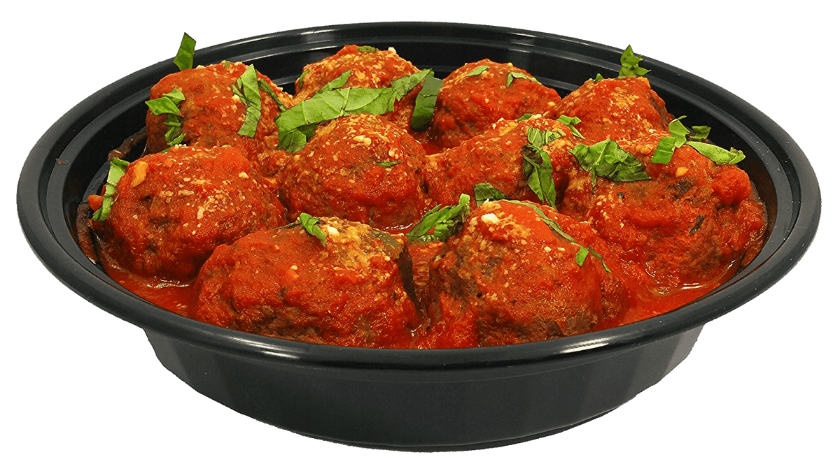Prepared Food - All Natural Meatballs Made Fresh Daily 12 Meatballs (In Sauce) Fully Cooked - Heat And Serve - Includes Shipping