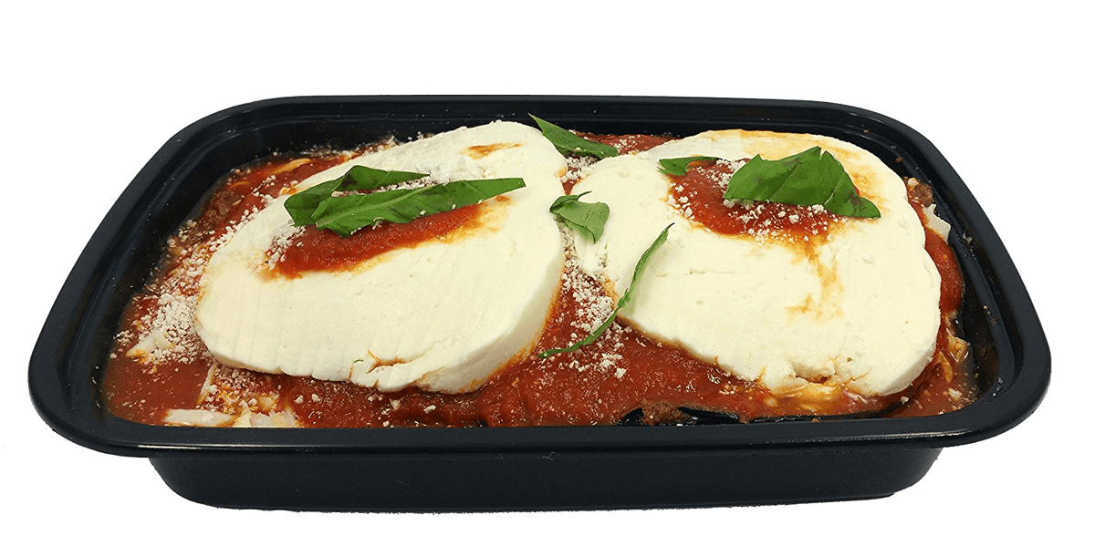 Prepared Food - Eggplant Parmigiana 8 Pounds Made Fresh Daily - Heat And Serve - Includes Shipping