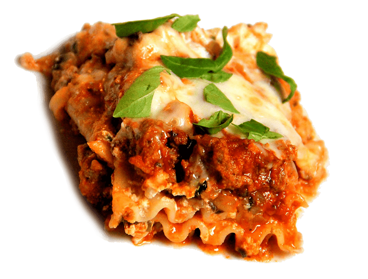 Prepared Food - Frank And Sal Home Made Lasagna – Fresh Mozzarella, Ricotta, Ground Angus Beef, Imported Italian Noodles -2 Pounds - Heat And Serve