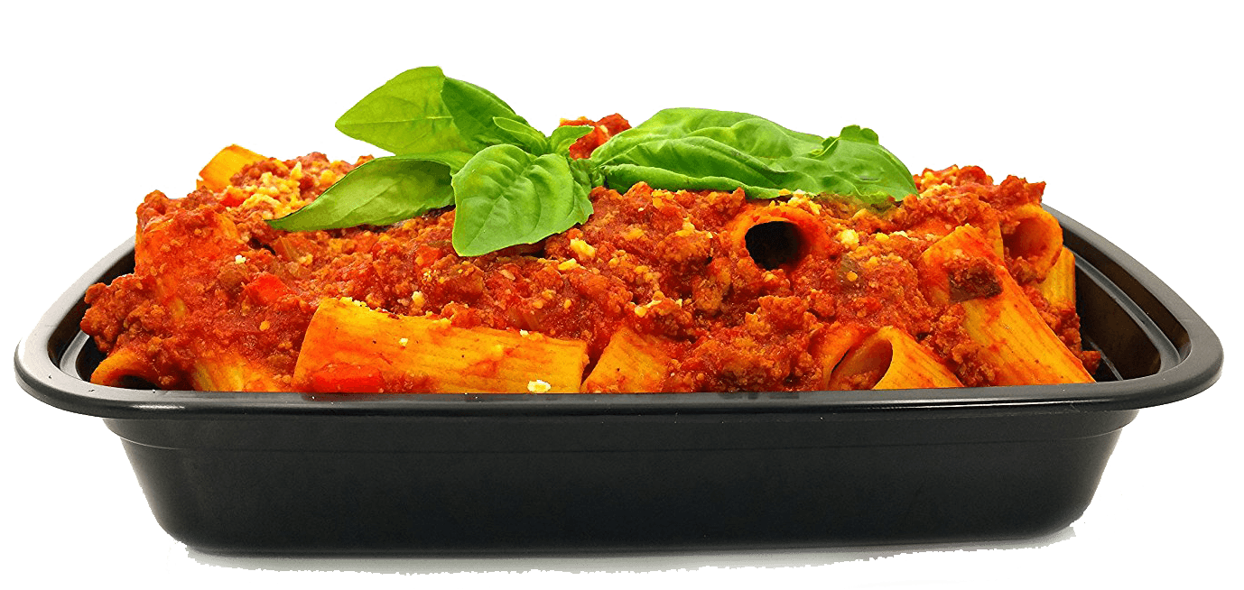 Prepared Food -Rigatoni With Bolognese Sauce - 2 Pack -1.5 Pounds Each - Heat And Serve