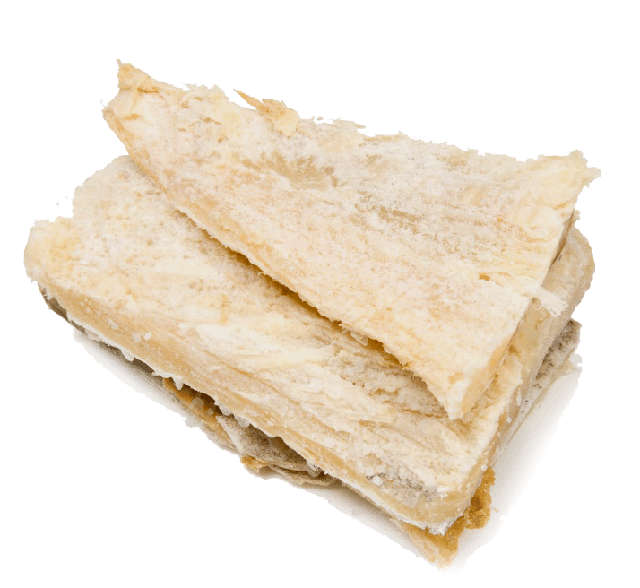 Salt Fish Cod Shop premium whole salt cod (bacalao) in 1–5 lb cuts. - Frank and Sal