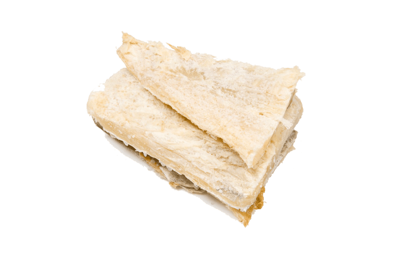 Salt Fish Cod Shop premium whole salt cod (bacalao) in 1–5 lb cuts. - Frank and Sal