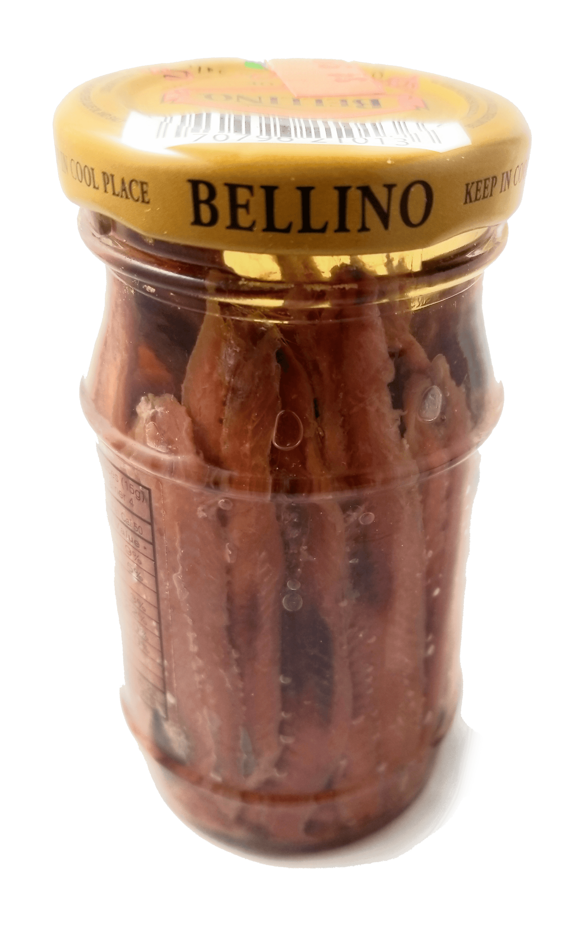 Sea Food - Bellino Fillet Of Anchovy, 4.25-Ounce Glass Jars - (Pack Of 4)