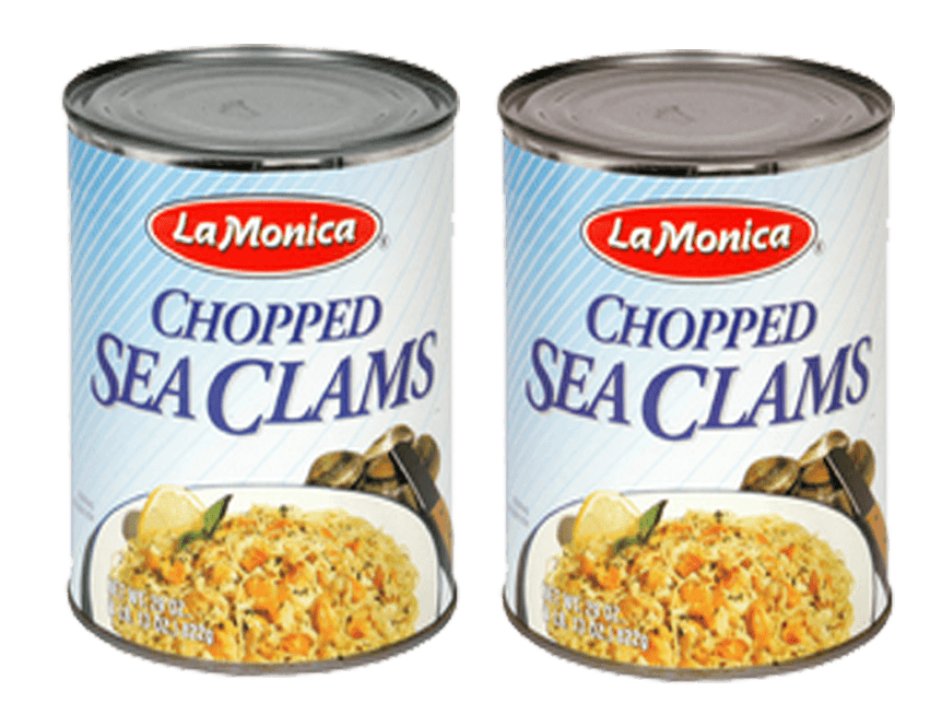 Sea Food - Lamonica Seafood Chopped Sea Clams - 2 Pack - FREE SHIPPING